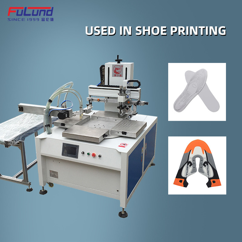Nike Fabric Print Silk Fully Automatic Screen Printing Machine Used For Automatic Printing Of Insoles And Shoe Uppers