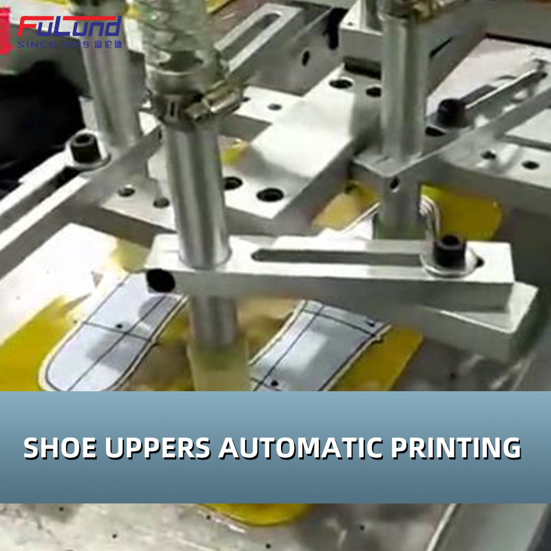 Nike Fabric Print Silk Fully Automatic Screen Printing Machine Used For Automatic Printing Of Insoles And Shoe Uppers