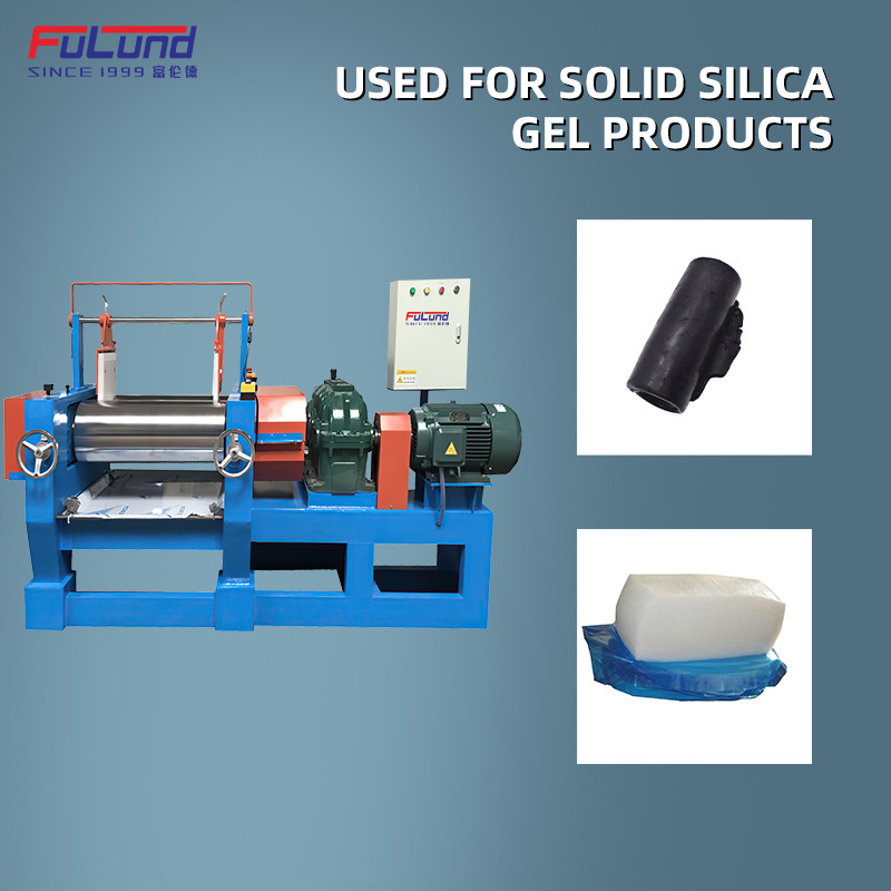 Manufacturer Fulund solid silicone equipment Open Rubber Mixing Machine Lab Rubber Mixer Lab Open Type Mixing