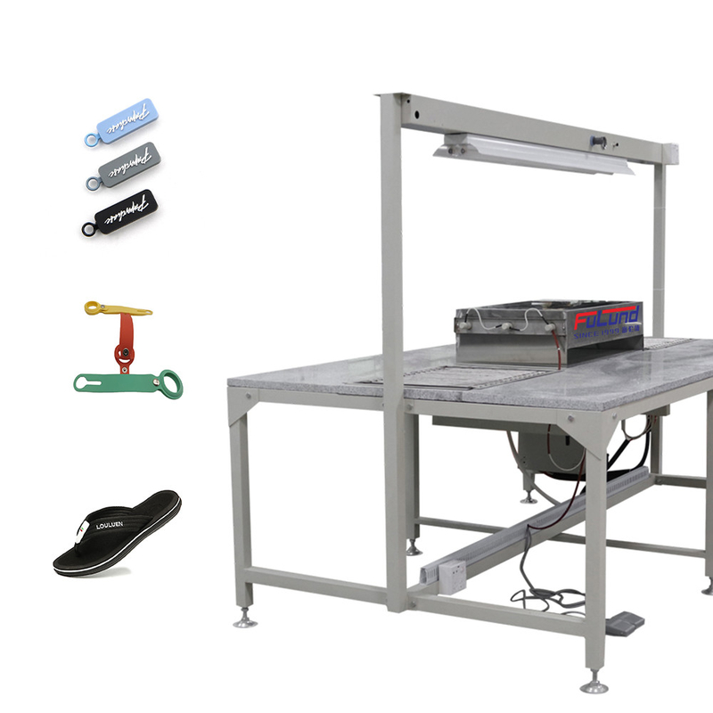 Fulund pvc Logo Automatic Soft Patch Pvc Keychain Machine Double-Deck Energy Saving Oven